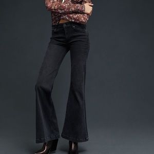 PAIGE GENEVIEVE FLARE JEAN- raw hem edition